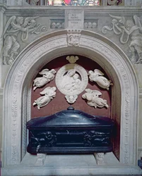 Grób Filippo Strozzi (1428-91) w kaplicy Strozzi, 1491-95 (marmur)